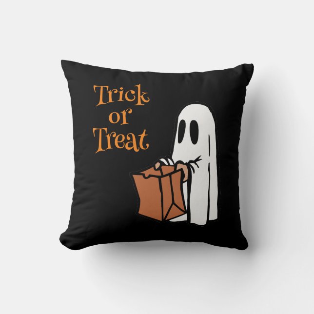 Coussin Fantôme avec Sac Trace ou traitement (Recto)