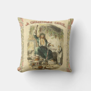 Coussin Fantôme de Noël Présent Scrooge