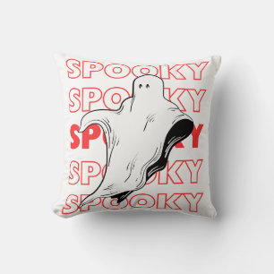 Coussin Fantôme effrayant Halloween