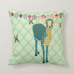 Coussin Faon de soleil et Julep en bon état DA de