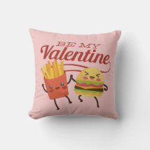 Fast Food Sois Mon Valentin Frites Roses Cheesebur