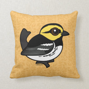 Coussin Fauvette D'or-cheeked de Birdorable