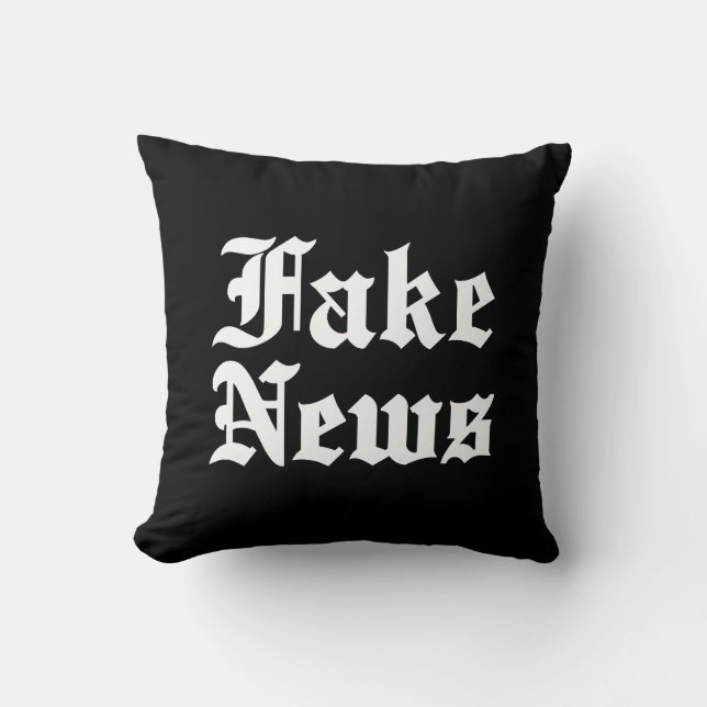 Coussin Faux News (Recto)