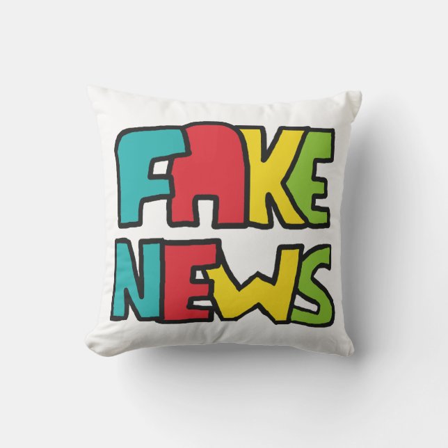 Coussin Faux News (Recto)