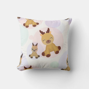 Coussin Fawns Bambi.