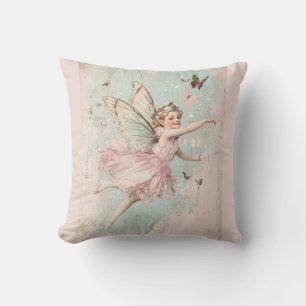 Coussin Fbattage et Fleur Twirl fille fée