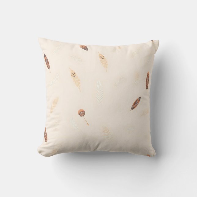 Coussin Feathers Luxury Popular Boho Collection (Recto)