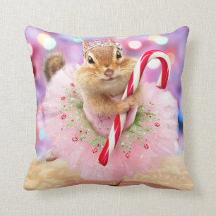 Coussin Fée de prune de Chipmunk