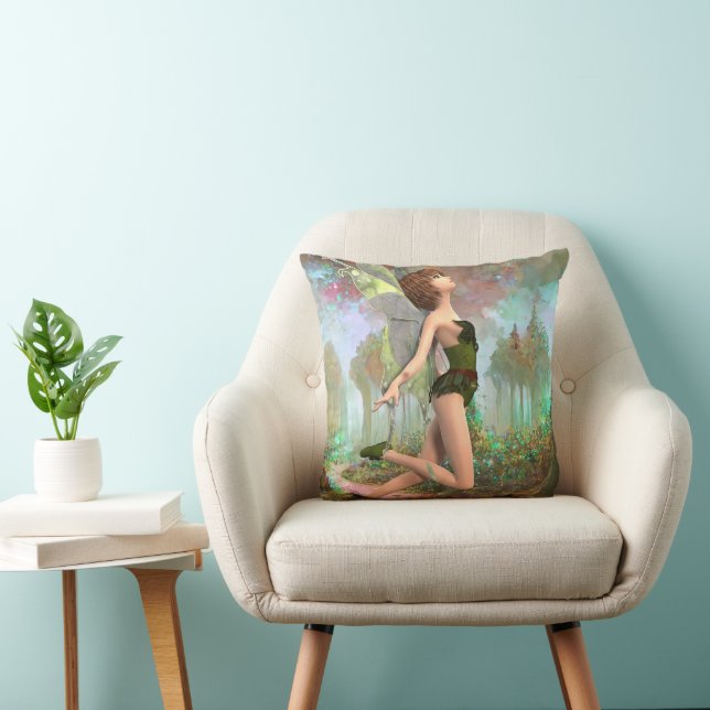 Coussin Fée forestière (Chaise)