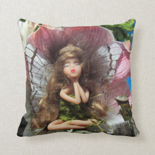 Coussin Féeries et Lillies (Coussin de fées 5)