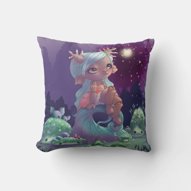Coussin féériques petit lutin (Recto)