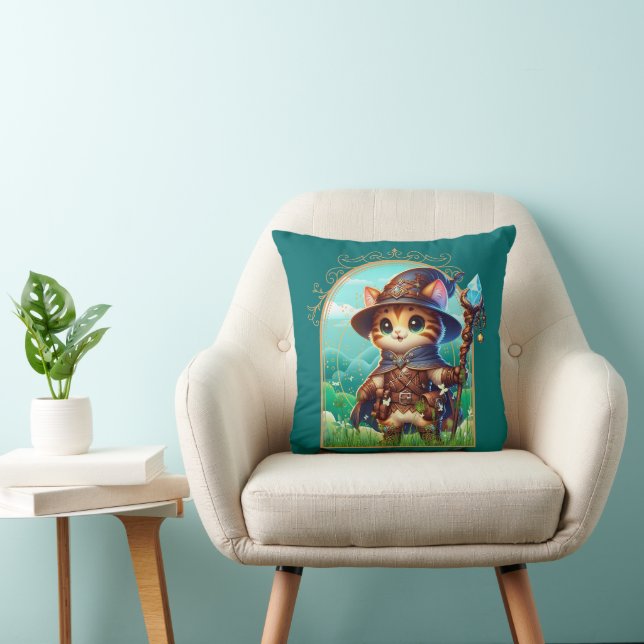 Coussin Feline Imaginaire Adventure (Chaise)