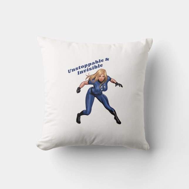 Coussin Femme invisible (Recto)