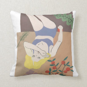 Coussin Femme qui ment