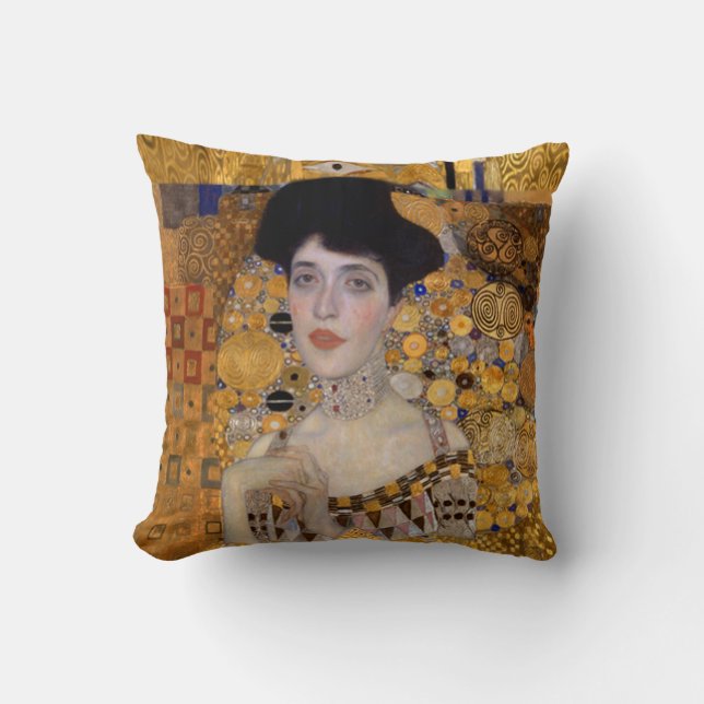 Coussin Femmes de Gustav Klimt (Recto)