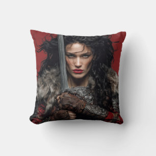 Coussin femmes guerrières vikings