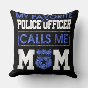 Coussin Femmes Mon Officier De Police Préféré M'Appelle Ma