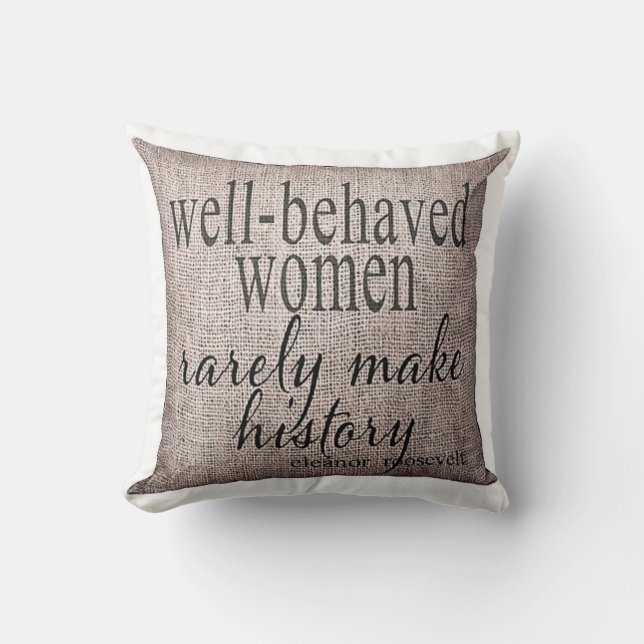 Coussin femmes polies… (Recto)