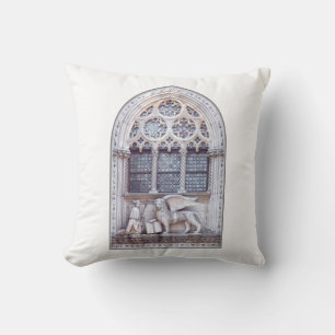 Coussin Fenêtre de lion aile San Marco