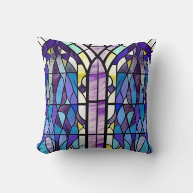 Coussin Fenêtre Église (Recto)