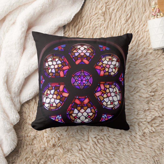 Coussin Fenêtre Rosaire Iglesia del Valle (Couverture)