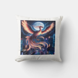 Coussin Fênix flamejante Almofada
