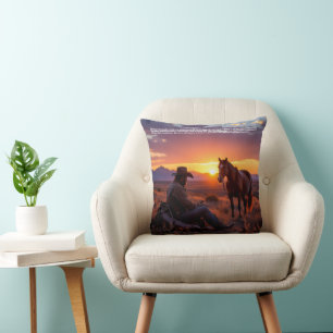 Coussin Fer à Cheval Chanceux