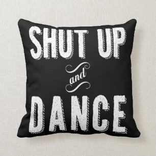 Coussin "Fermé carreau et de danse"