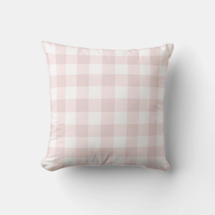 Coussin Ferme de Campagne Rose Buffalo Gingham Carreaux
