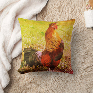 Coussin Ferme de croisière à coq Animaux Abstraits