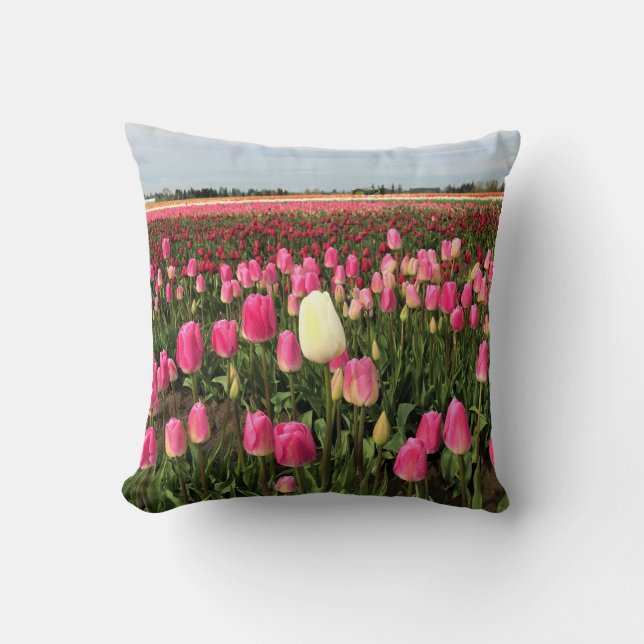 Coussin Ferme de Tulip en Oregon (Recto)