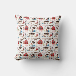 Coussin Ferme et animaux de la ferme 