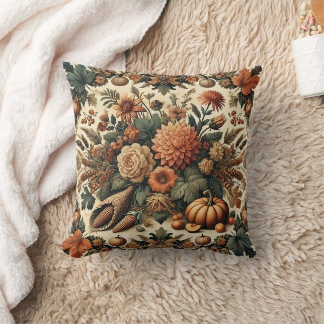Coussin Ferme Vintage Russe Automne Pays (Couverture)