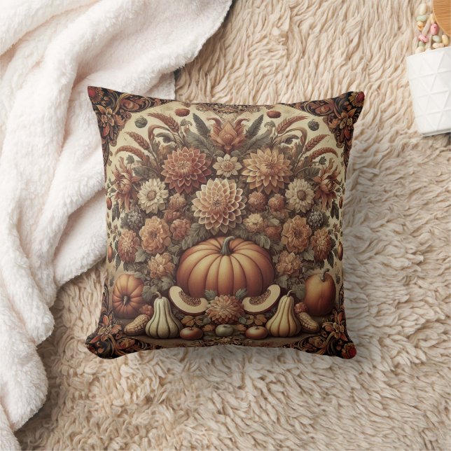 Coussin Ferme Vintage rustique Automne Florales Automne (Couverture)