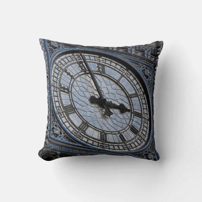 Coussin Fermer Big Ben Horloge Tour Voyage Europe (Recto)