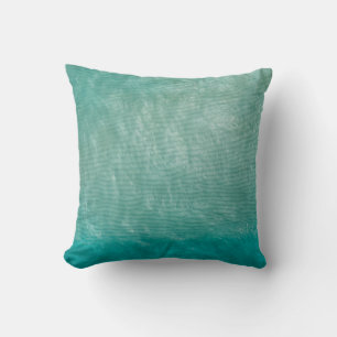Coussin Fermer la photo de tissu vert