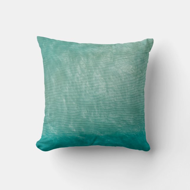 Coussin Fermer la photo de tissu vert (Recto)