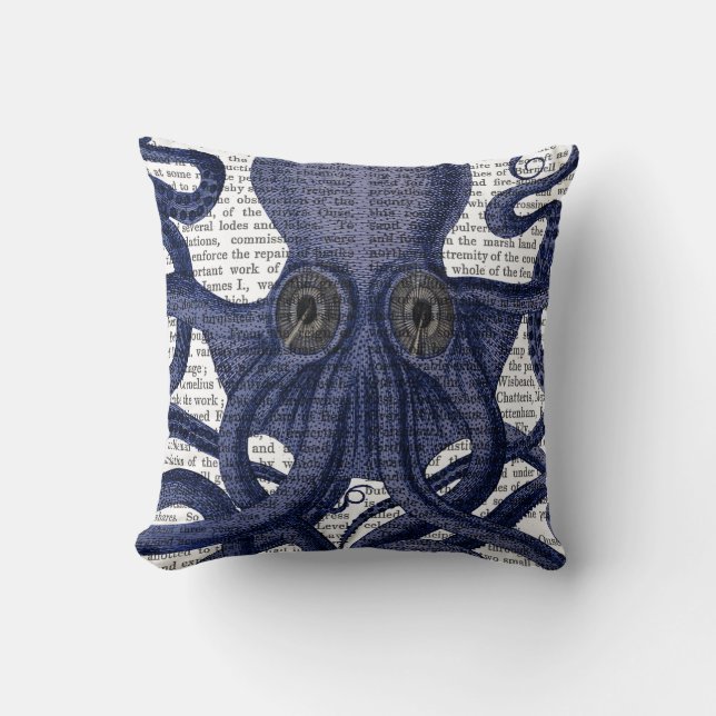 Coussin Fermer octopus (Recto)