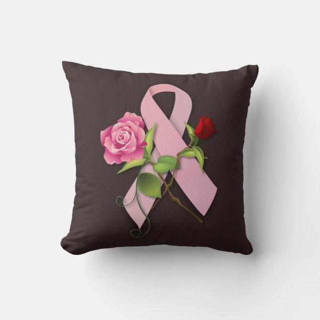 Coussin Fermeture du survivant du cancer du sein (Recto)