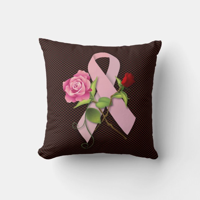 Coussin Fermeture du survivant du cancer du sein (Recto)