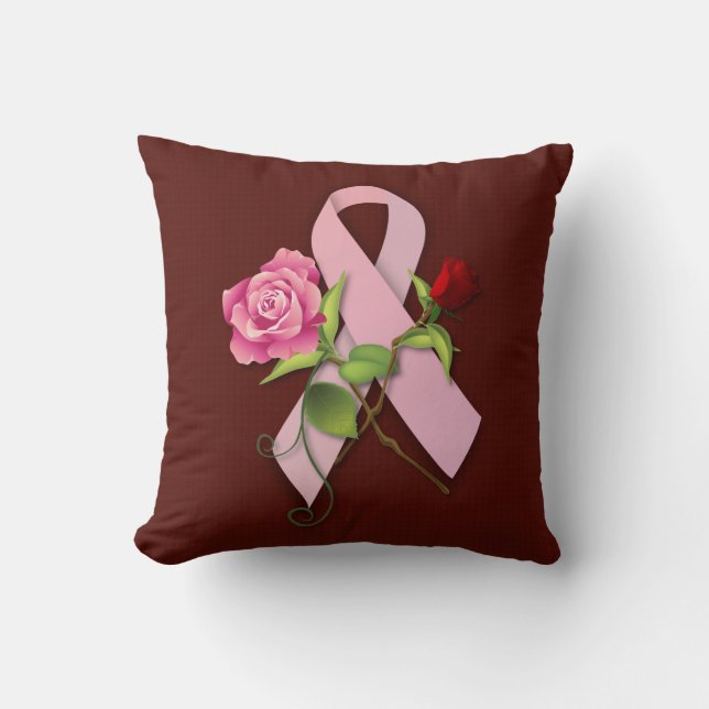 Coussin Fermeture du survivant du cancer du sein (Recto)