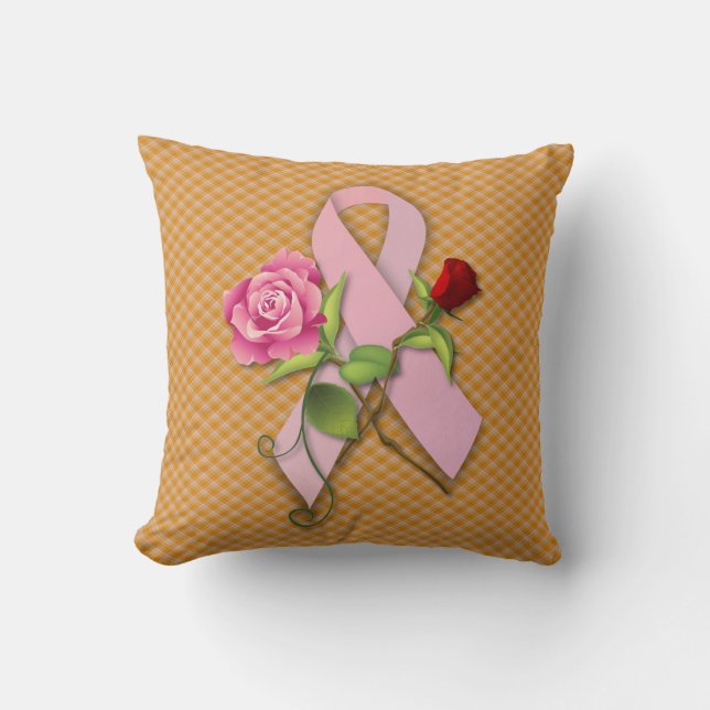 Coussin Fermeture du survivant du cancer du sein (Recto)