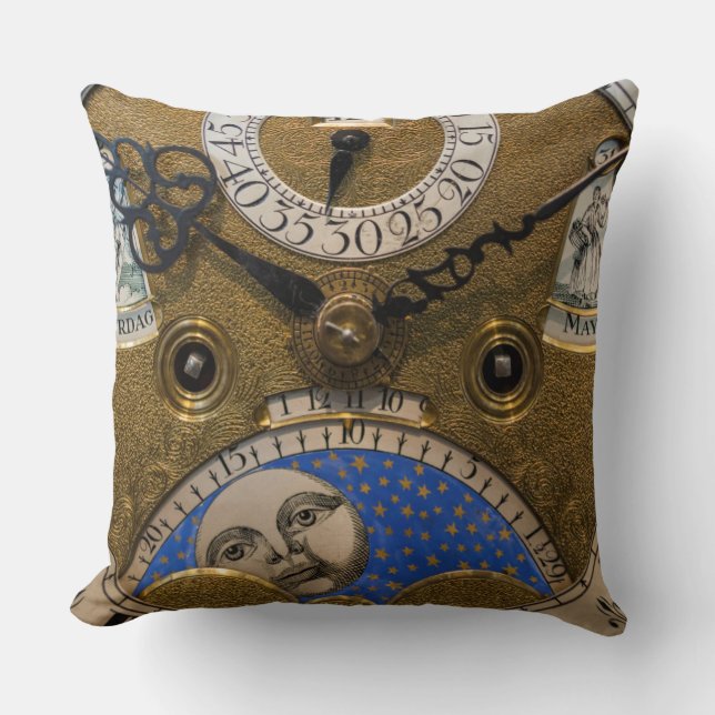 Coussin Fermez une vieille horloge, Allemagne (Recto)