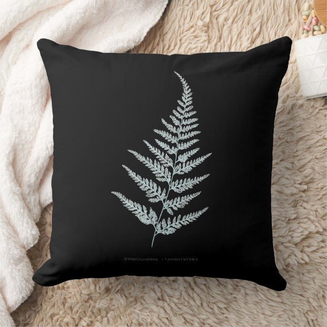 Coussin Fern - Gymnogramma L’herminieri. Effet de rayons X (Couverture)