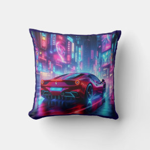 Coussin ferrari neon
