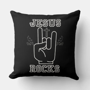 Coussin Festival biblique de Jesus Rocks