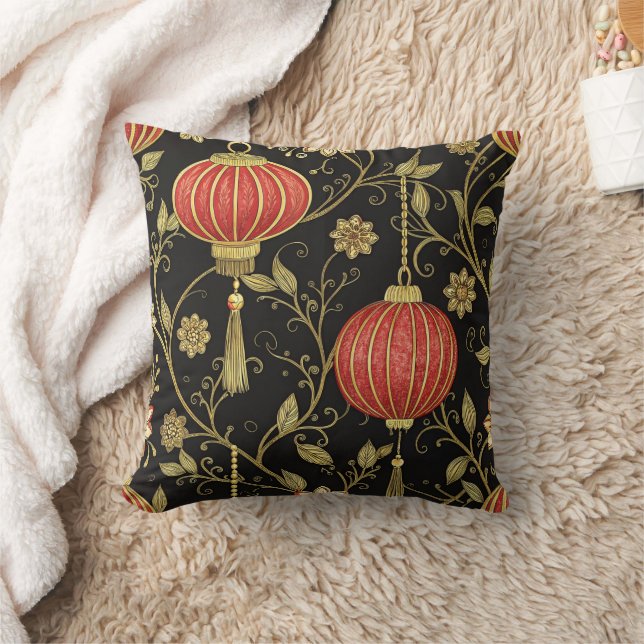 Coussin Festival des lanternes chinoises (2) (Couverture)