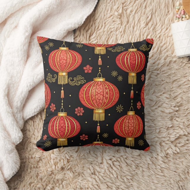 Coussin Festival des lanternes chinoises (3) (Couverture)