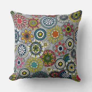 Coussin festival du cirque de mandala
