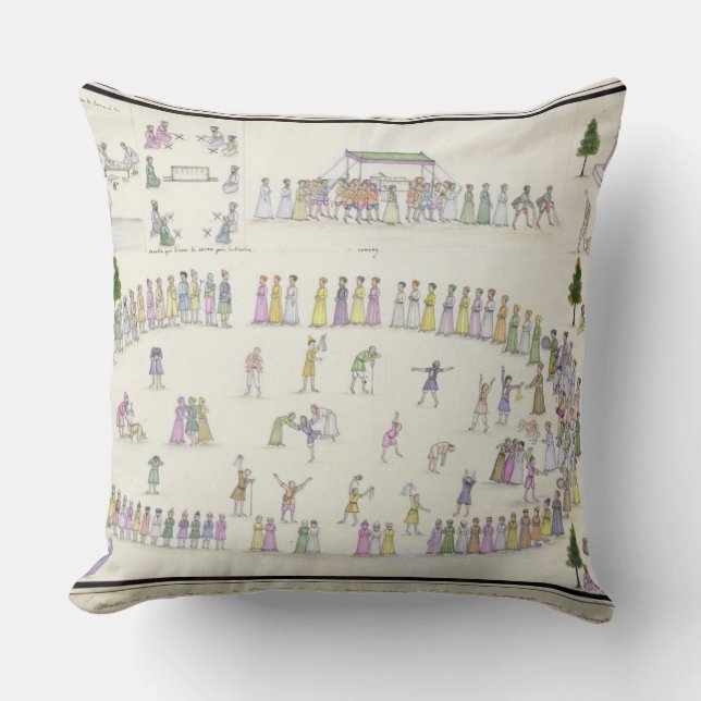 Coussin Festivals musulmans comprenant la fin de Ramadan (Recto)